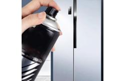 China Clear Lacquered Tinplate Spray Paint Valve With PP Laminated Mounting Cup supplier