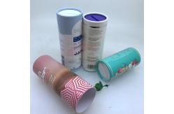 China Embossing 3g 5g Powder Packaging Jar Paper Tube With Sifter supplier