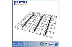 China Warehouse Pallet Rack Shelving With Galvanized Wire Mesh Decks For Storage supplier