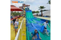 China Multiple Rainbow Waterslide Outdoor Entertainment Commercial Water Park Slides supplier