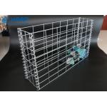 High Strength Welded Mesh Gabion Black Wire Color for sale