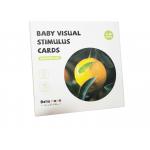 Cutomized Baby Newborn Visual Stimulation Cards Animals Plants Flashcards For 6-12 Months for sale