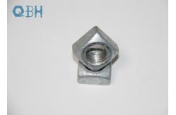China Power Fittings DIN557 Class6 Cl8 HDG M16 Square Nuts supplier