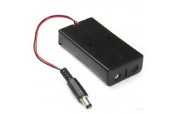 China Black Two 18650 Battery Holder Case With Switch supplier
