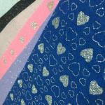 Non Woven Polyester Fabric Clothing  Foile Lurex Felt A4 Size With Custom Design for sale
