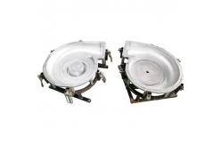 China Silver Aluminum Rotational Molding Process Wind Turbine Shell Mold supplier