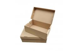 China Matt Lamination Shoe Packaging Box Folding Recycled Materials supplier