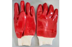 China Hydrocarbon Treated  Interlock Liner Pvc DippeProtective Work Gloves supplier