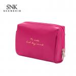 Custom Logo Travel Sublimation Black Polyester Makeup Brush Bag for sale
