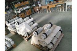 China White 25.8kV Ceramic Bushing Insulators For Transmission supplier
