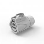 High Power Male Female Connector IP65 IP67 3 Core Waterproof Connector Outdoor for sale