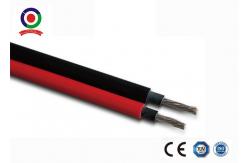 China PNTECH H1Z2Z2-K PV1-F 2x4mm2 Twin Core Solar Cable supplier