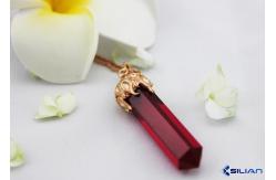 China Pigeon Blood Ruby Fancy Color Sapphire 4x4mm 6x6mm supplier