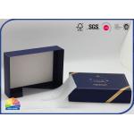 Customized CMYK Hot Stamping Paper Gift Box Matt Lamination For Towel Clothing for sale