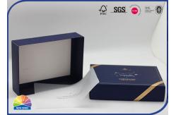 China Customized CMYK Hot Stamping Paper Gift Box Matt Lamination For Towel Clothing supplier