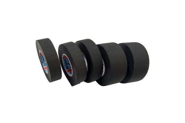 Black Custom Auto Wiring Harness Tape With 9mm 19mm 25mm Width