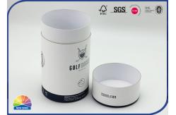 China Matte Varnishing Kraft Core Paper Tube Packaging Recycling Round box supplier