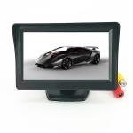 Portable 4.3 Inch Car TFT LCD Monitor Mini LCD Car TV Monitor 480x272 Resolution for sale