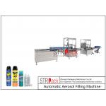 27.5mm Sealing Aerosol Filling Machine 0.7Mpa Sterilized Aerosol Packing Machine for sale