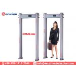 Elliptic Column Door Frame Security Check Equipment , Walk Through Metal Detector for sale