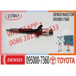 Fuel Injector Assembly  095000-7360 095000-6870 095000-5890  23670-39155