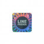 Custom Logo Adhesive Hologram Sticker Holographic Vinyl Printing for sale