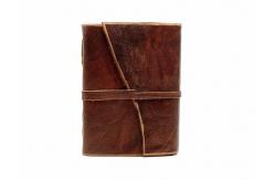 China Retro Thick Travel Journal Notebook / Daily Planner Notepad For Men FSC Approved supplier