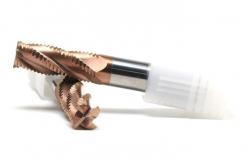 China High Rigidity 4 - 20mm Diameter Roughing End Mill 3 Flutes CNC Router Bits supplier
