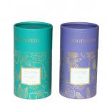 cylinder Glass paper Jar Box Paper Tube Candle Packaging For Customized Logo Design for sale