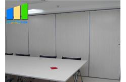 China Laminate Finish Removable Soundproof Sliding Partition Wall For Hotel Convention Hall supplier