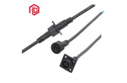 China Mini 4 Pin Flange IP67 6.5mm Panel Mount Power Connector supplier