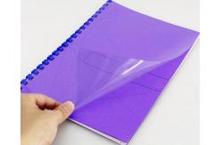 China SGS 6mm Crystal A4 Pvc Wire Plastic Comb Binding For Cover Sheet supplier