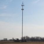 wifi radio Communication Lattice Guyed Wire Tower