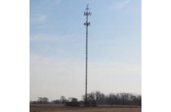 China wifi radio Communication Lattice Guyed Wire Tower supplier