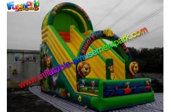China Forest Jungle Commercial Inflatable Slide Slip Water Proof And Fire Retardant supplier