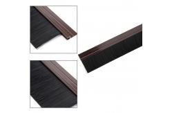 China Self Adhesive Door Bottom Brush Strip Detachable Dismountable supplier