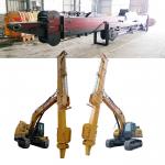 Excavator Telescope With Clamshell Bucket Grapple For Grabbing Sand Soil Silt for sale