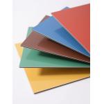 Supplier Normal 1000mm 1500mm Aluminum Composite Panel Brown Exterior Wall Cladding Scratch Resistant Cloth Pattern Pvdf Coating for sale