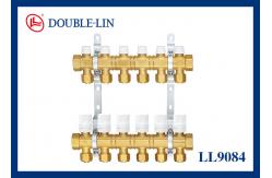 China BS2779 2 - 8 Way HPB 57-3 Brass Manifolds 16 Bar supplier
