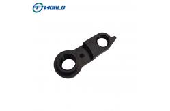 China Bicycle Black Anodizing CNC Turning Parts Titanium Aluminum CNC Machining Service supplier