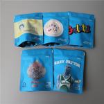 Cookies Plastic Pouches Packaging Foil Child Resistant Biodegradable Flower Packaging for sale