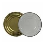 Customized Coating Hard Open End Can Lid Food Packaging Can Cap 307# 83.3mm for sale