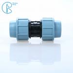 ISO Approved PP Compression Fitting , Polypropylene Coupling For Water Supply