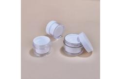 China Custom AS PP Cream Jar 15g 50g Double Shell supplier