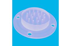 China Cnc Quartz Parts High Precision Excellent Electrical Insulation Qualities supplier