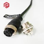 Universal GX16 8pin A Code Aviation Connector Wire To Wire/Panel Male Female Plug Molded Led Wire Harness for sale