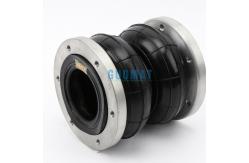 China Guomat Industrial Air Spring 2H160166 Double Convoluted Rubber Bellow with Flange supplier