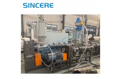 China Automtic Grade Fully Automatic Plastic PE PPR Three Layers Pipe Extrusion Line supplier