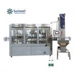 Hot Sale Glass Bottle Carbonated Soft Drink Filling Machine Carbonated Alcoholic Beverages Production Line for sale