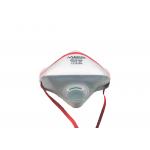Adjustable Headstrap FFP2V Foldable Dust Mask With Valve Easy Wearing And Taking Off for sale
